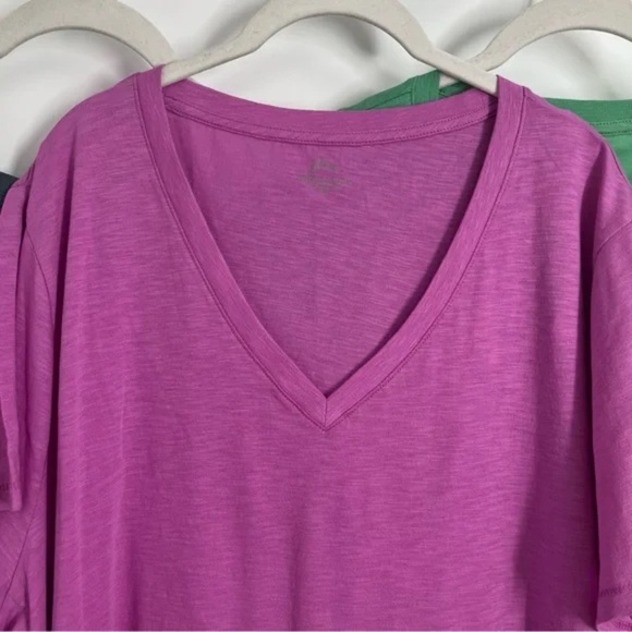 NWT J. Crew 3X Vintage cotton crewneck T-shirt 0535 LOT OF 3 - Picture 9 of 15